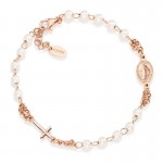 Pulsera Rosario Amen en plata y perlas para mujeres BRORB3 Comprar Pulsera Rosario Amen en plata y perlas para mujeres BRORB3