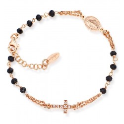 Buy Amen Silver Rosary Bracelet with crystals BRORNZ3