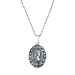 Amen Our Lady of Guadalupe Medal Necklace CLMAGUN
