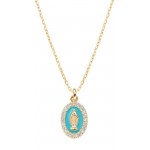 Imagen del Collar Virgen Milagrosa Amen para mujeres CLMISMGPE