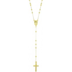 Amen Silver Rosary Necklace CRO25G