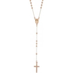 Amen Silver Rosary Necklace CRO30R