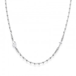 Collana Amen Rosari in argento CROB3