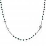 Comprare Collana Amen Rosari in argento con cristalli CROBVB3