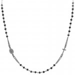 Immagine della Collana Rosario Amen in argento con cristalli CRONN3