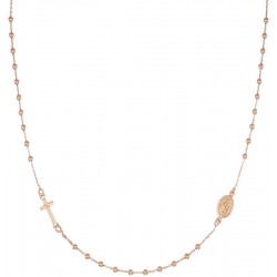 Amen Silver Rosary Necklace CROR25