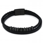 Bracelet homme Boccadamo Man ABR712N Image du Bracelet homme Boccadamo Man ABR712N