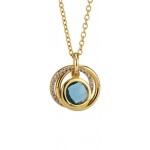 Boccadamo Womens Necklace - Magic Circle - XGR705D Image of the Boccadamo Womens Necklace - Magic Circle - XGR705D