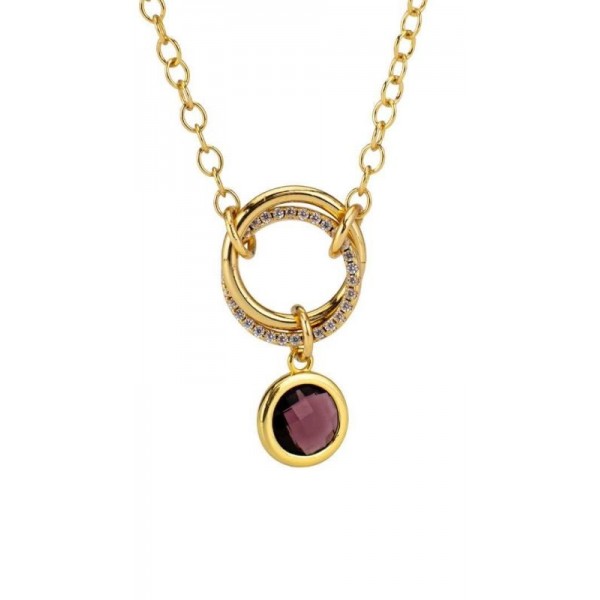 Image of the Boccadamo Womens Necklace - Magic Circle - XGR706D