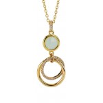 Image of the Boccadamo Womens Necklace - Magic Circle - XGR707D