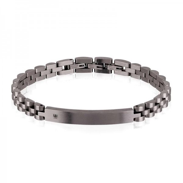 Kaufen Sie Breil Herrenarmband Black Diamond TJ2400