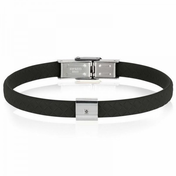 Kaufen Sie Breil Herrenarmband Black Diamond TJ2401