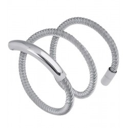 Breil Damenarmband New Snake Steel TJ2838