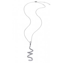 Collar Breil Mujer New Snake Steel TJ2872