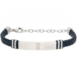 Buy Breil Mens Bracelet Leather Twine TJ3359