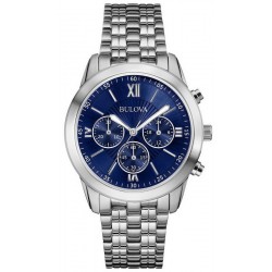 Bulova Herrenuhr Dress Quarz Chronograph 96A174