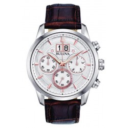 Bulova Herrenuhr Sutton Classic Quarz Chronograph 96B309