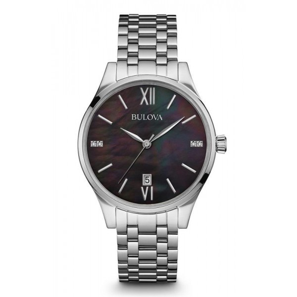 Buy Bulova Ladies Watch Diamonds 96S162 Quartz