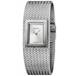 Kaufen Sie Calvin Klein Damenuhr Mesh K5L13136