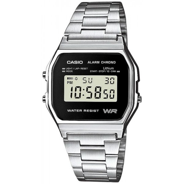 Casio Vintage Unisex Watch A158WEA-1EF Buy Casio Vintage Unisex Watch A158WEA-1EF