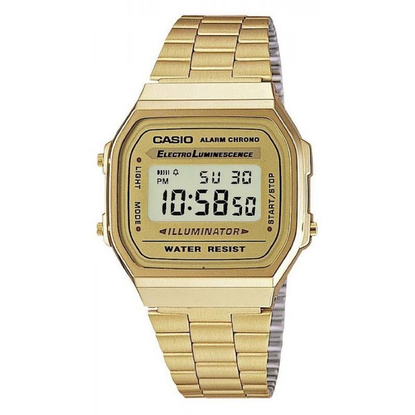 Casio Vintage Unisex Watch A168WG-9EF Buy Casio Vintage Unisex Watch A168WG-9EF
