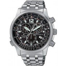 Citizen Men's Watch Radio Controlled Chrono Pilot Super Titanium CB5850-80E