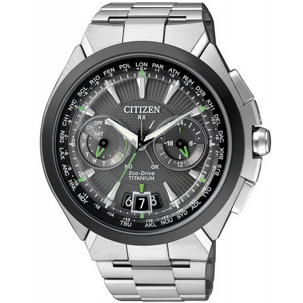 Comprare Orologio da Uomo Citizen Satellite Wave H950 Titanio Eco-Drive CC1084-55E