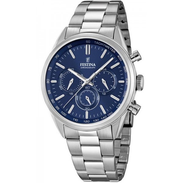 Festina Men's Watch Chronograph F16820/2 Quartz Buy Festina Men's Watch Chronograph F16820/2 Quartz