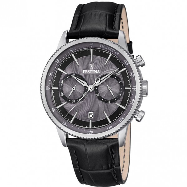 Festina Men's Watch Retro F16893/5 Quartz Chronograph Buy Festina Men's Watch Retro F16893/5 Quartz Chronograph