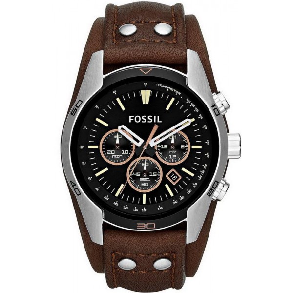Montre pour Homme Fossil Coachman CH2891 Chronographe Quartz Acheter Montre pour Homme Fossil Coachman CH2891 Chronographe Quartz
