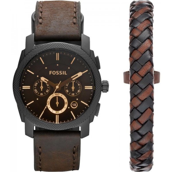 Fossil Herrenuhr Machine Quarz Chronograph FS5251SET Kaufen Sie Fossil Herrenuhr Machine Quarz Chronograph FS5251SET