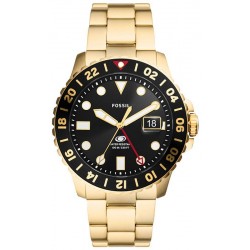 Bild der Fossil Blue GMT - Herrenuhr aus Stahl - FS5990