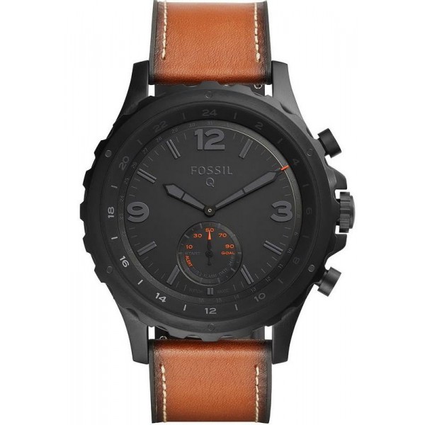 Acheter Montre pour Homme Fossil Q Nate Hybrid Smartwatch FTW1114