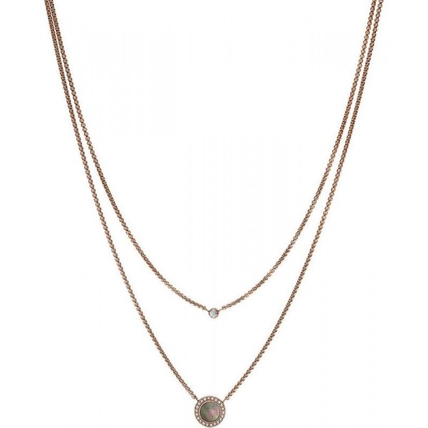 Buy Fossil Ladies Necklace Classics JF02953791