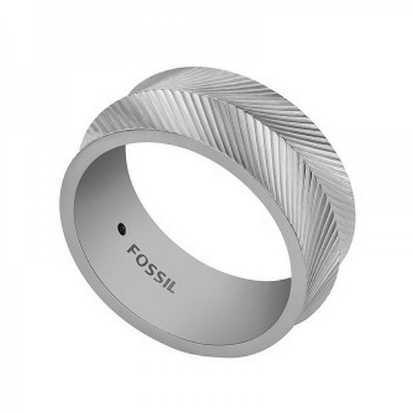 Immagine dell'Anello Uomo Acciaio - Fossil Harlow - JF04568040