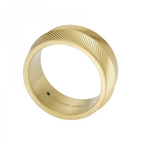 Immagine dell'Anello Uomo Acciaio - Fossil Harlow - JF04611710