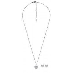 Bild der Fossil Harlow - Halskette und Ohrringe für Damen - JF04669SET