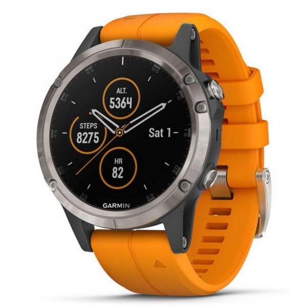 Acheter Montre Garmin Homme Fēnix 5 Plus Sapphire 010-01988-05