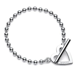 Buy Gucci Women's Bracelet Toggle Heart YBA181447001016