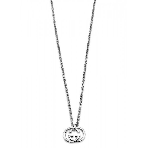 Buy Gucci Ladies Necklace Silver Britt YBB19048400100U