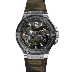 Kaufen Sie Guess Herrenuhr Rigor Multifunktions Tarnung W0407G1