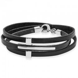 Kaufen Sie Jack & Co Herrenarmband Cross-Over JUB0035