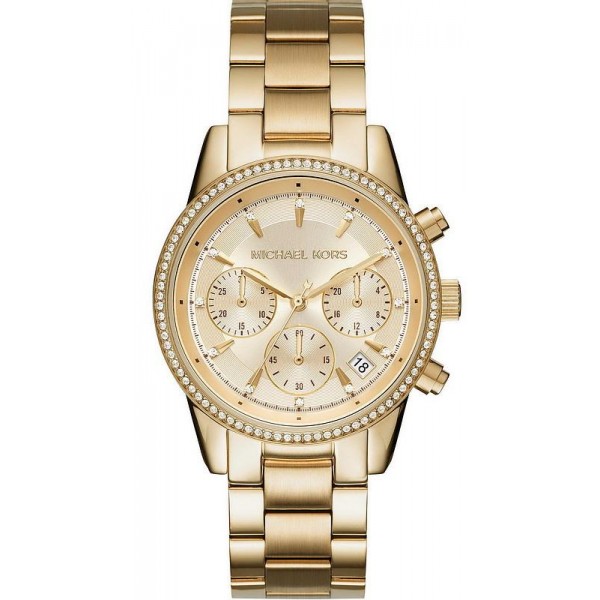 Michael Kors Damenuhr Ritz MK6356 Chronograph Kaufen Sie Michael Kors Damenuhr Ritz MK6356 Chronograph