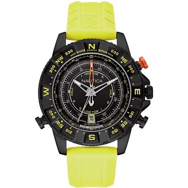 Nautica Herrenuhr NSR 103 Tide Temp Compass NAI21000G Kaufen Sie Nautica Herrenuhr NSR 103 Tide Temp Compass NAI21000G