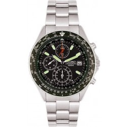 Acheter Montre Seiko Homme Flightmaster Pilot Chronograph Quartz SND253P1