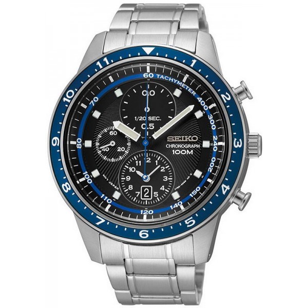 Acheter Montre Seiko Homme SNDF39P1 Chronographe Quartz