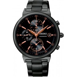 Kaufen Sie Seiko Unisexuhr Neo Classic SNDW47P1 Chronograph Quartz