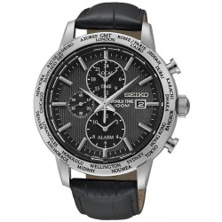 Acheter Montre Seiko Homme SPL049P2 World Time Chronographe Alarm Quartz
