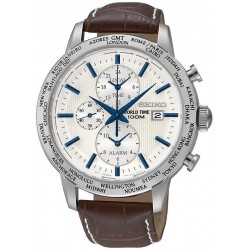Acheter Montre Seiko Homme World Time Chronographe Alarm Quartz SPL051P1