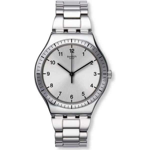 Kaufen Sie Swatch Herrenuhr Irony Big Classic Zio Argento YWS100G